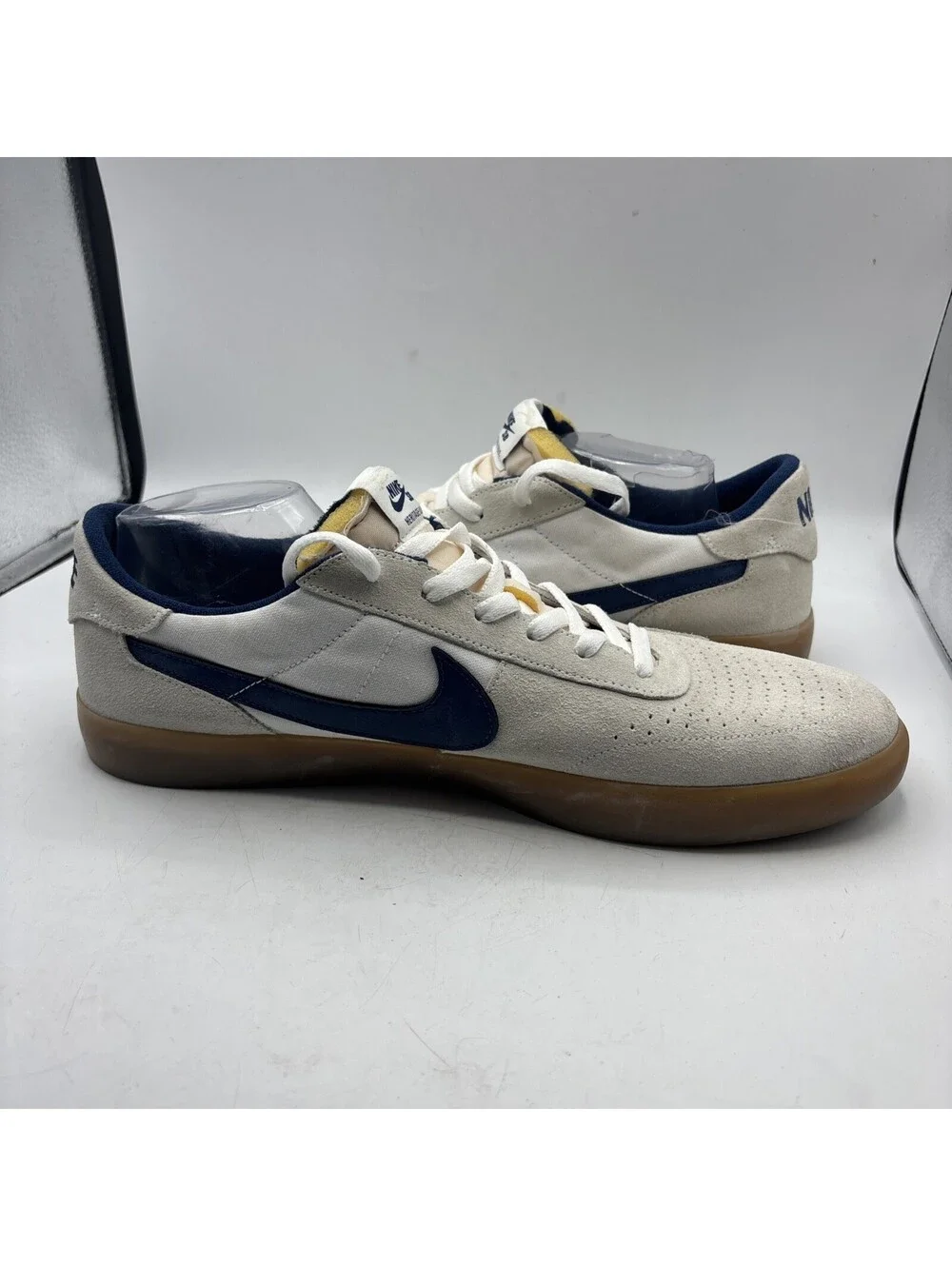 Nike Heritage Vulc SB 'Summit White Navy' Sneakers CD5010-102 Mens Size